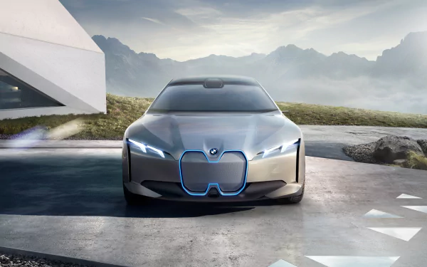 electric car vehicle BMW i Vision Dynamics HD Desktop Wallpaper | Background Image