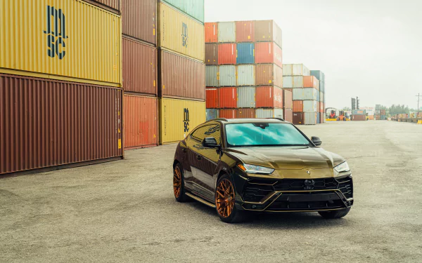SUV vehicle Lamborghini Urus HD Desktop Wallpaper | Background Image