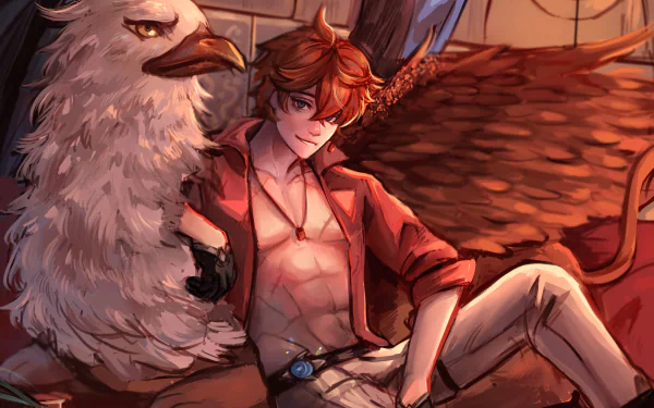 griffin Tartaglia Childe (Genshin Impact) video game Genshin Impact HD Desktop Wallpaper | Background Image