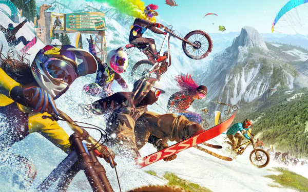 video game Riders Republic HD Desktop Wallpaper | Background Image