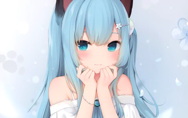 Nekoha Shizuku Anime girl anime girl HD Desktop Wallpaper | Background Image