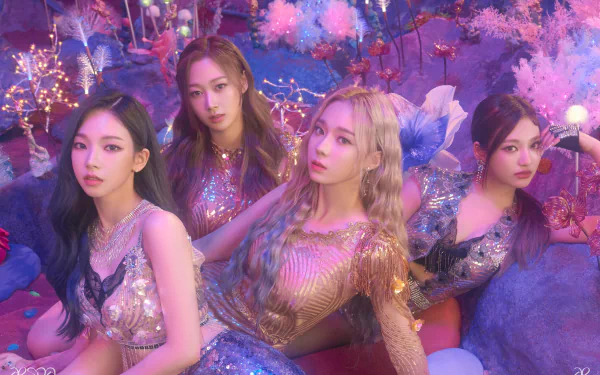 Ningning (Singer) Winter (Singer) Giselle (Singer) Karina (Singer) music Aespa HD Desktop Wallpaper | Background Image