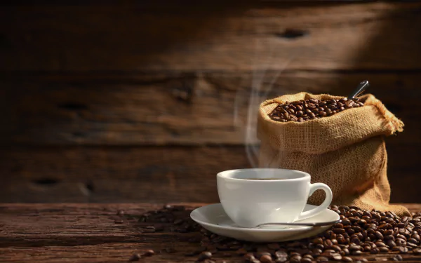 coffee beans drink cup food coffee HD Desktop Wallpaper | Background Image