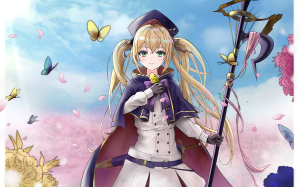 staff Saber (Fate Series) Artoria Caster Anime Fate/Grand Order HD Desktop Wallpaper | Background Image