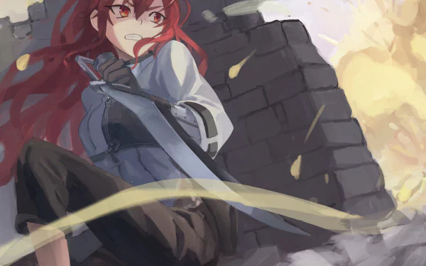 Eris Boreas Greyrat Anime Mushoku Tensei: Jobless Reincarnation HD Desktop Wallpaper | Background Image