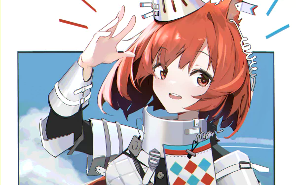 Flametail (Arknights) video game Arknights HD Desktop Wallpaper | Background Image