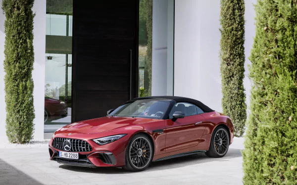 Mercedes-AMG SL 63 4MATIC vehicle Mercedes-AMG SL HD Desktop Wallpaper | Background Image