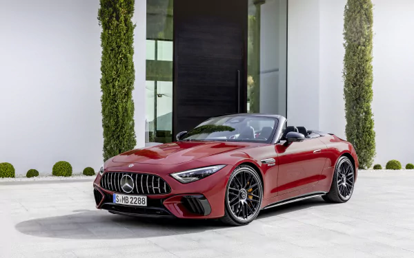 Mercedes-AMG SL 63 4MATIC vehicle Mercedes-AMG SL HD Desktop Wallpaper | Background Image