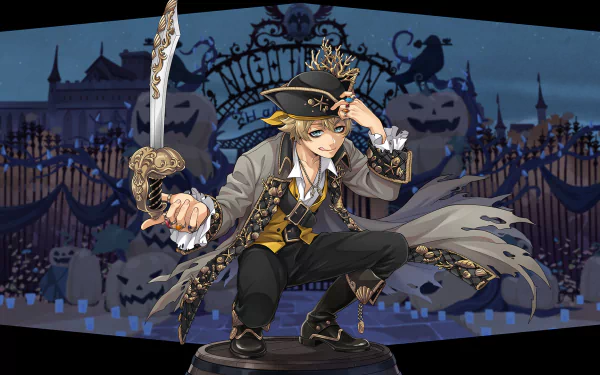 Ruggie Bucchi video game Twisted Wonderland HD Desktop Wallpaper | Background Image