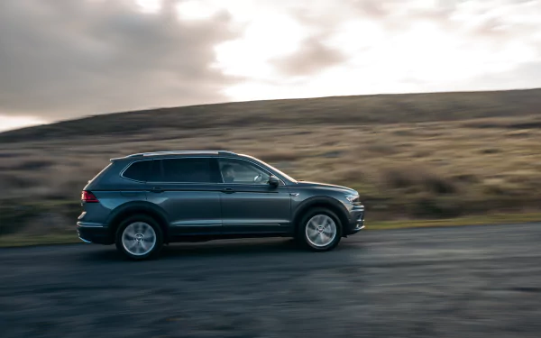 SUV vehicle Volkswagen Tiguan Allspace HD Desktop Wallpaper | Background Image