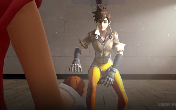 Tracer (Overwatch) video game Overwatch HD Desktop Wallpaper | Background Image