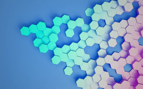 Abstract hexagon HD Desktop Wallpaper | Background Image