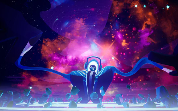 video game No Straight Roads HD Desktop Wallpaper | Background Image