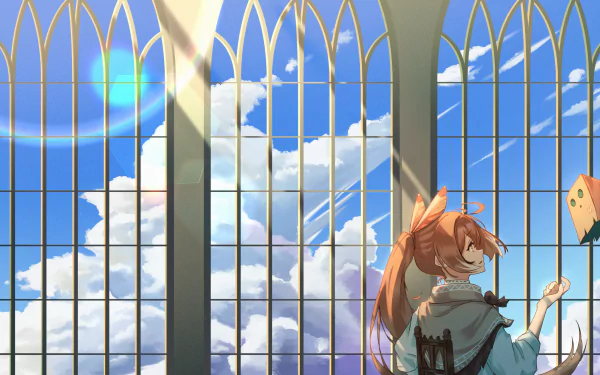 hololive Nanashi Mumei Anime Virtual Youtuber HD Desktop Wallpaper | Background Image