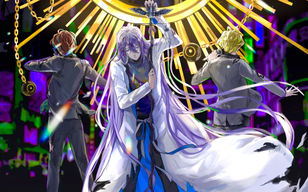 Doppo Kannonzaka Jakurai Jinguji Hifumi Izanami Anime Hypnosis Mic HD Desktop Wallpaper | Background Image