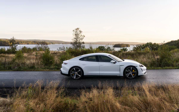 vehicle Porsche Taycan Turbo S HD Desktop Wallpaper | Background Image