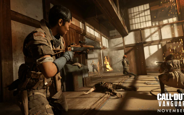 video game Call of Duty: Vanguard HD Desktop Wallpaper | Background Image