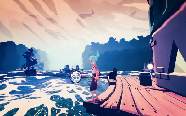 video game Wavetale HD Desktop Wallpaper | Background Image