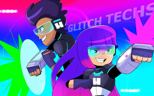 TV Show Glitch Techs HD Desktop Wallpaper | Background Image