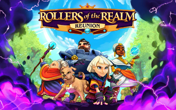 video game Rollers of the Realm: Reunion HD Desktop Wallpaper | Background Image