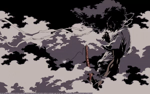Anime Afro Samurai HD Desktop Wallpaper | Background Image