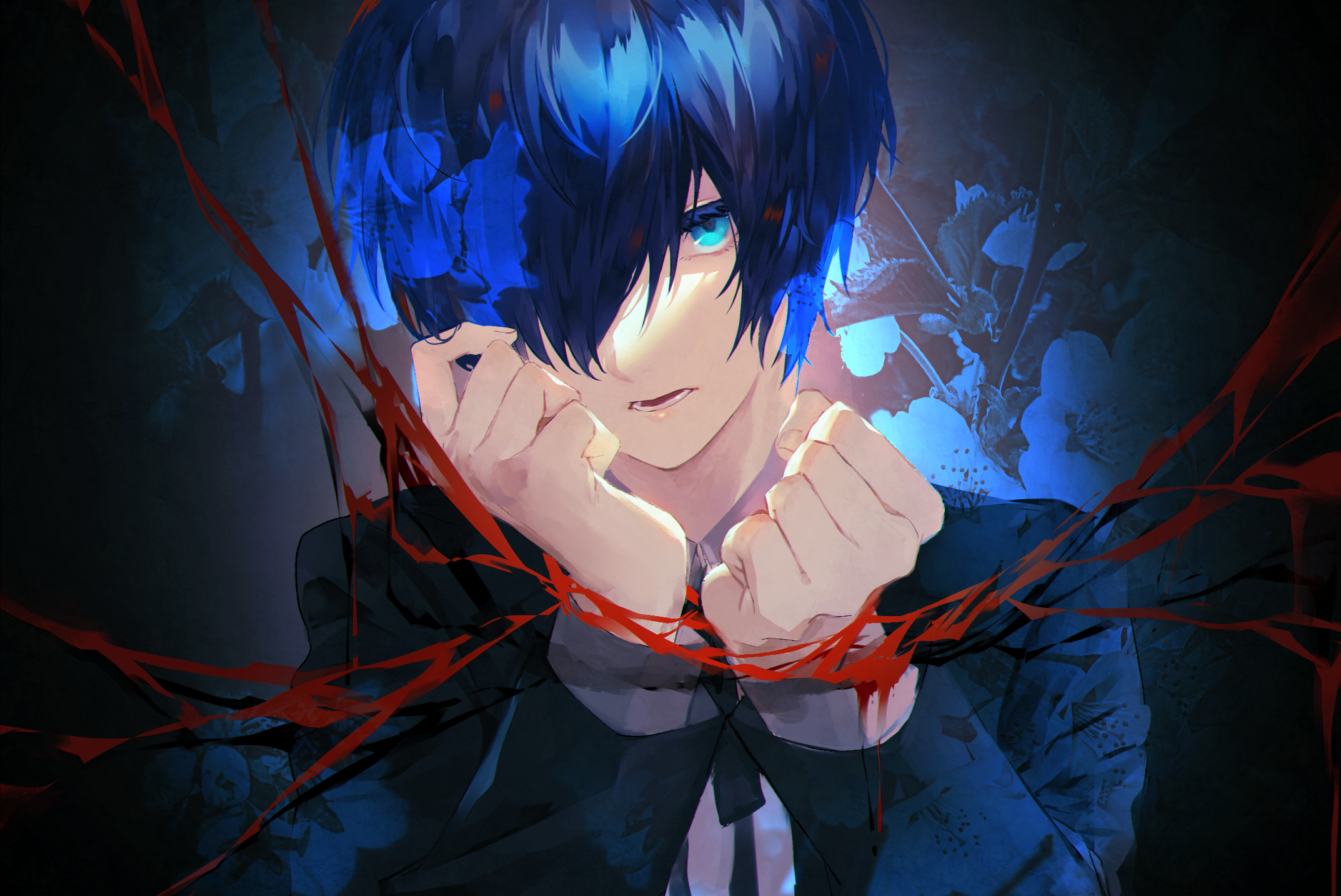 HD edgy anime boy wallpapers