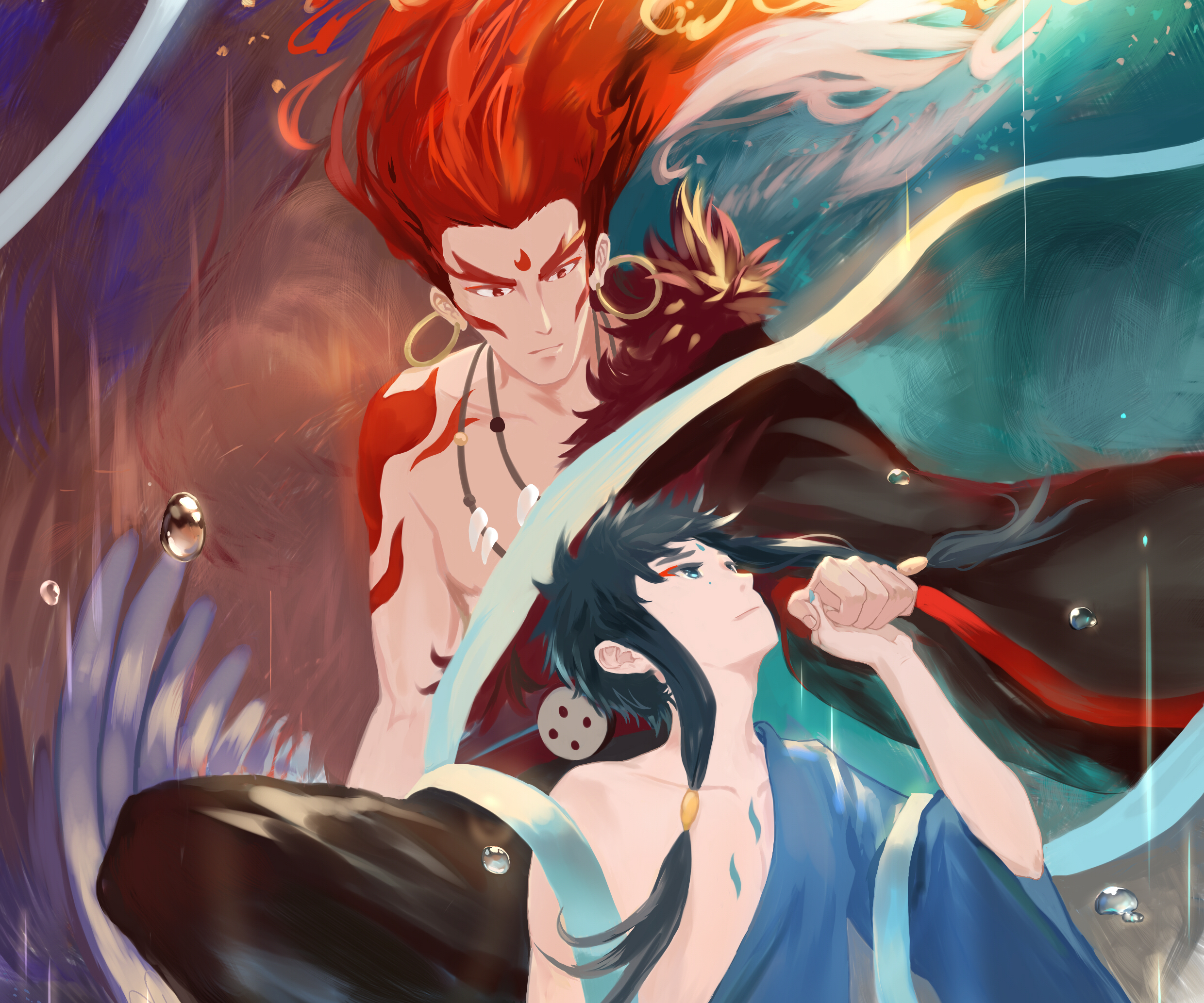 Anime Big Fish & Begonia HD Wallpaper | Background Image