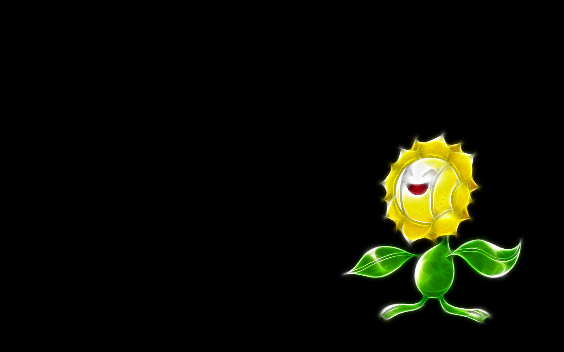A vibrant anime artwork of Pokémon's Sunflora, a grass-type Pokémon.
