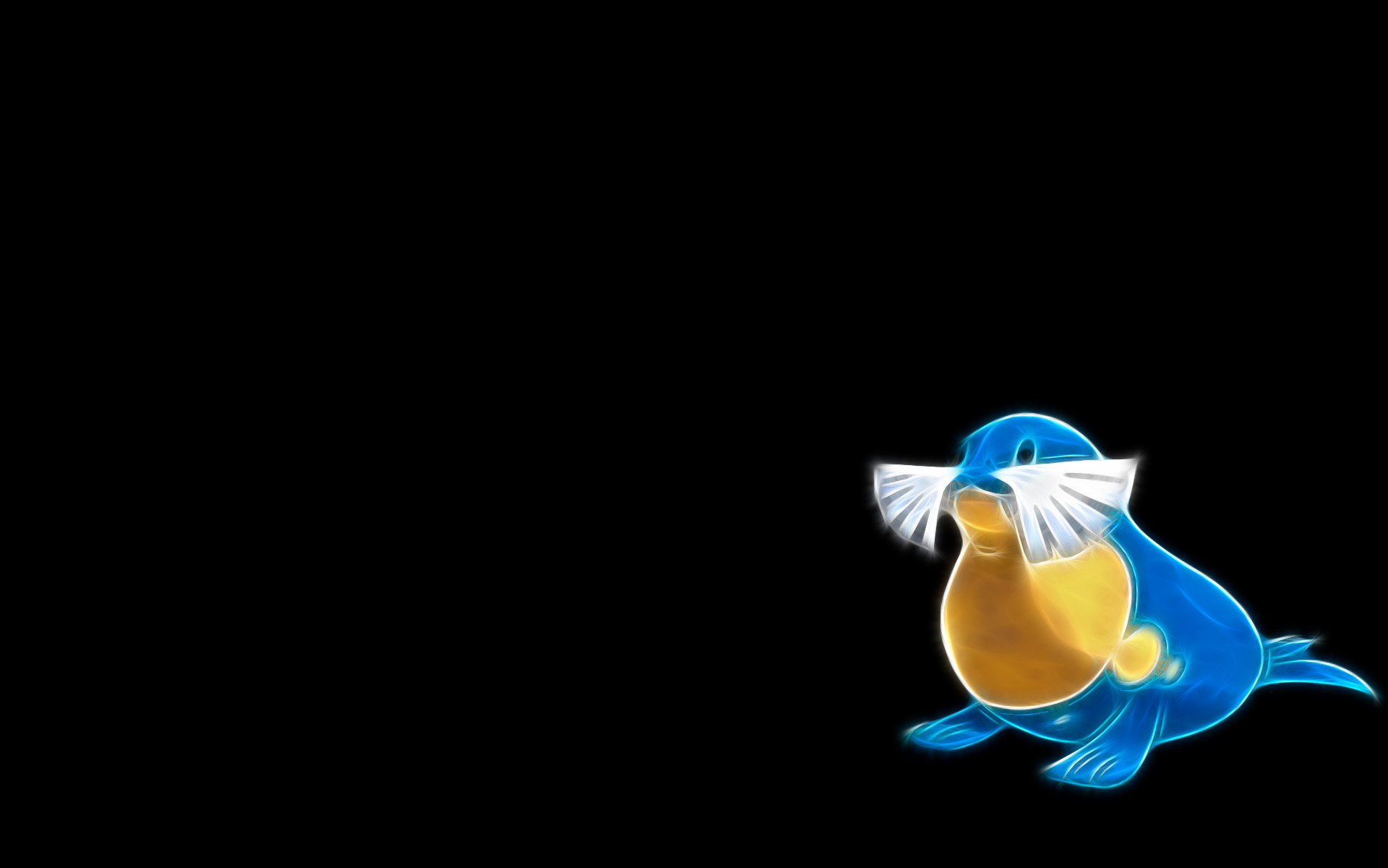 Sealeo, the ice Pokémon from the Pokémon anime, in a captivating desktop wallpaper.