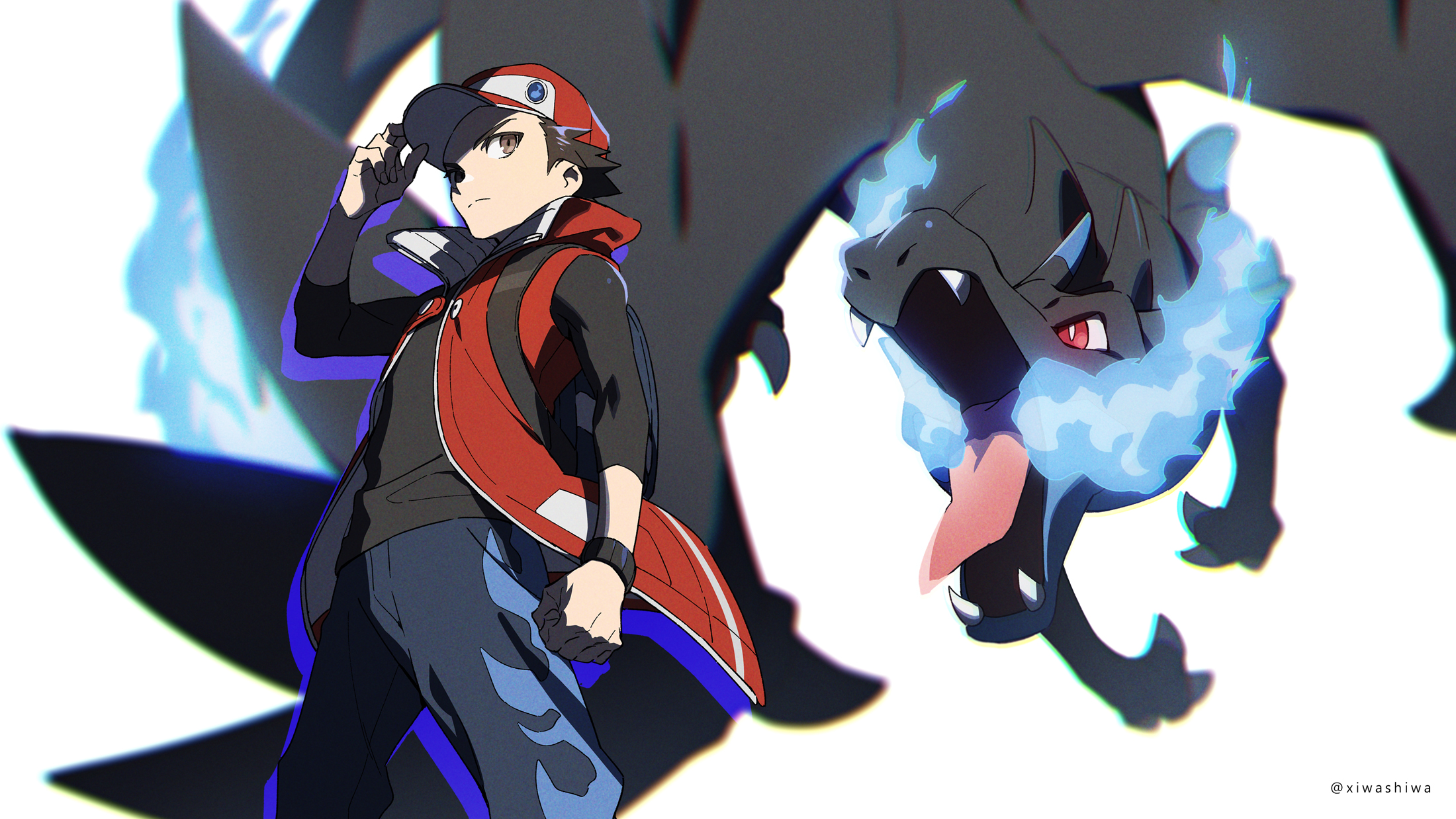 Red (Pokémon) 1080P, 2K, 4K, 5K HD wallpapers free download