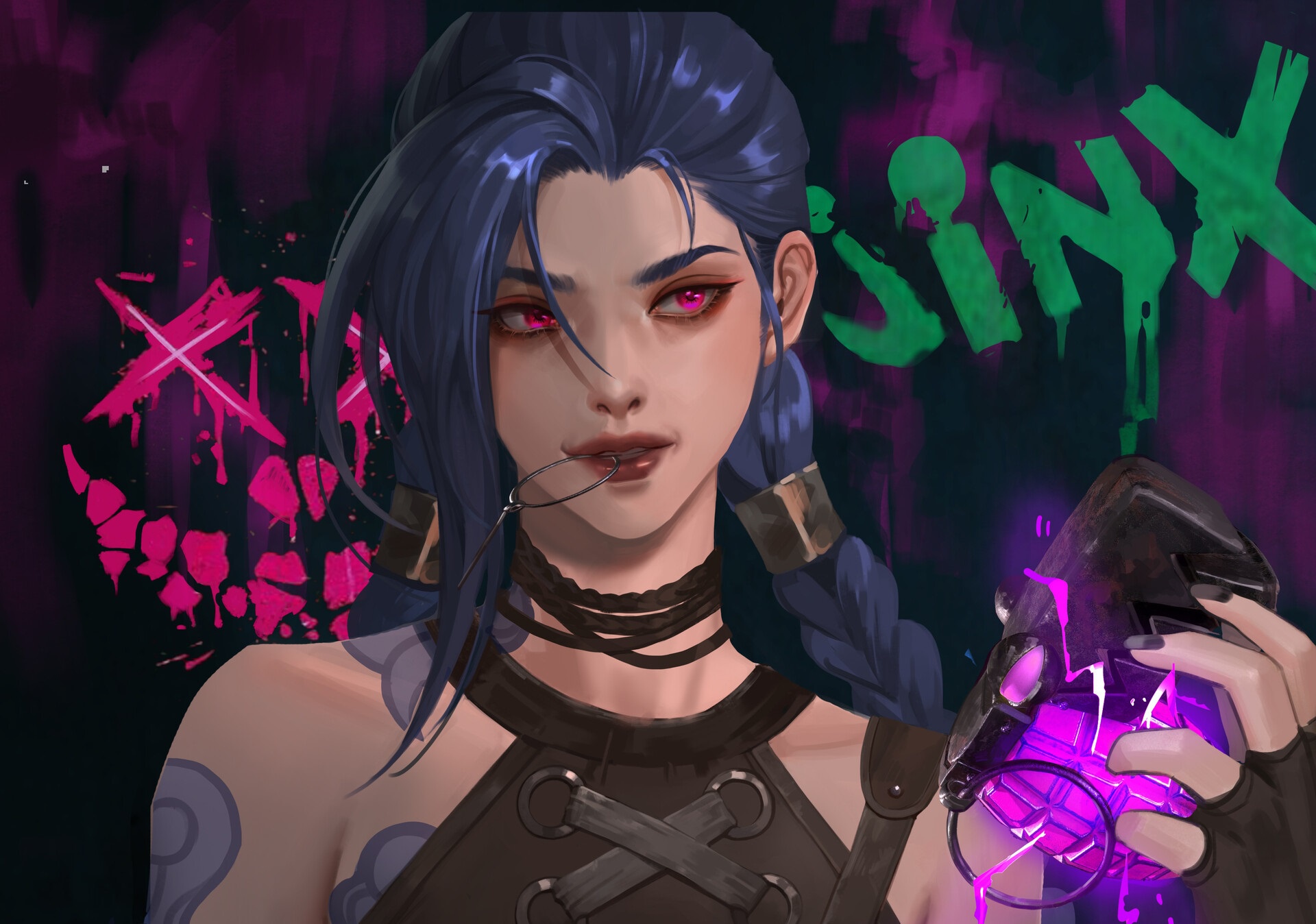 Arcane jinx wallpaper