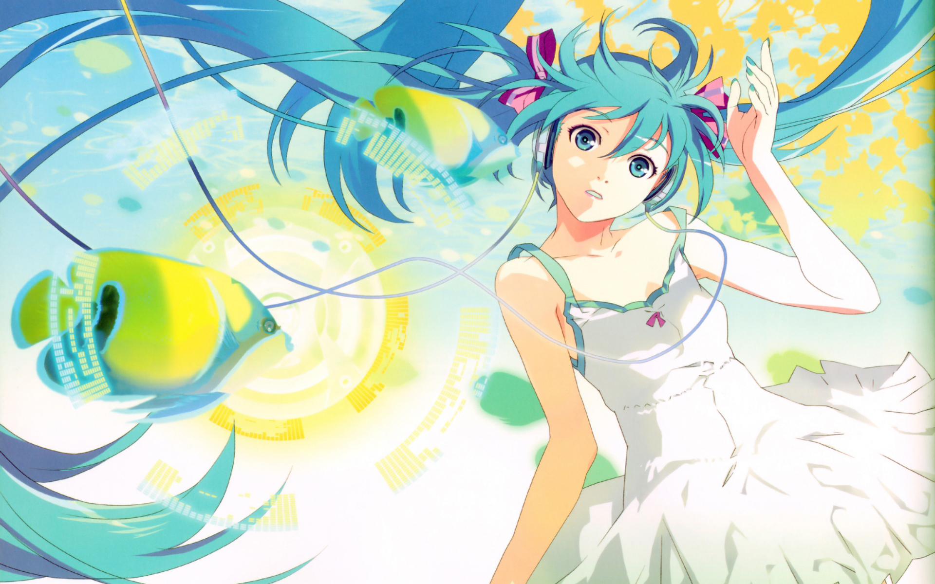 Download Hatsune Miku Anime Vocaloid HD Wallpaper