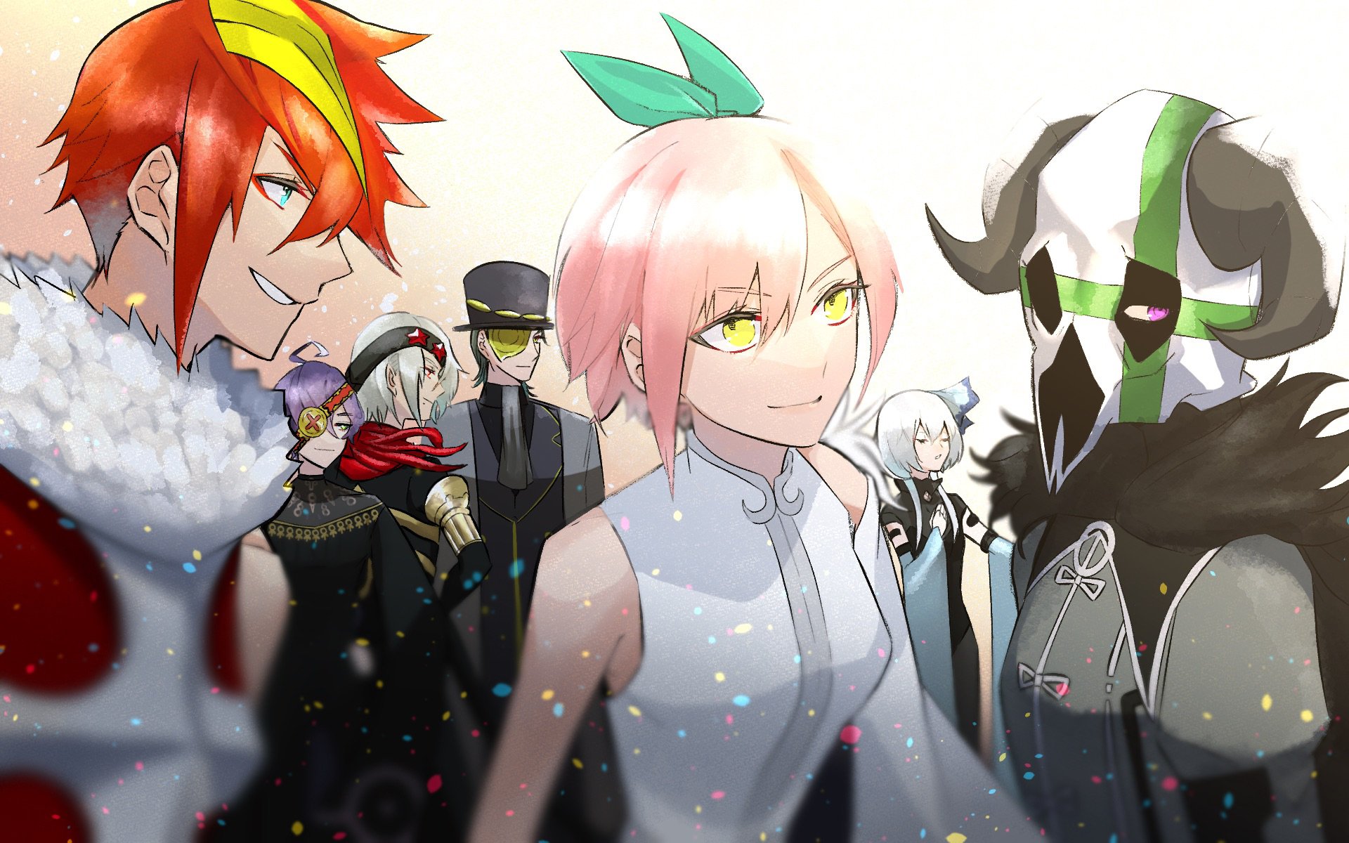 Download Yonaga Soushirou Takashina Sarafumi Tachibana Kisa Shirota Mitsuki Orimaki Suzu Neji Kokuto Mutsumi Kai Video Game Jack Jeanne HD Wallpaper