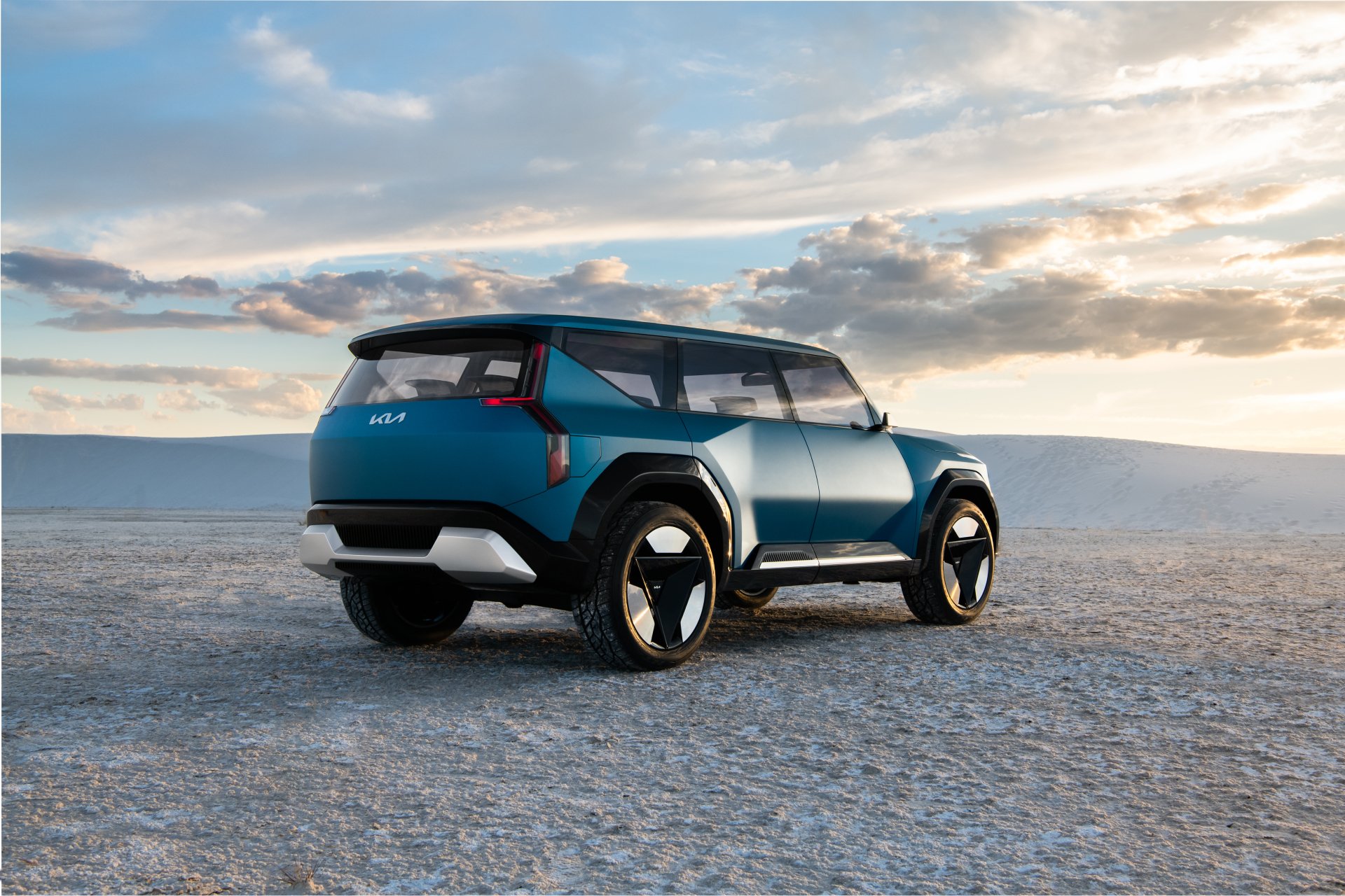 Download SUV Concept Car Vehicle Kia EV9 4k Ultra HD Wallpaper