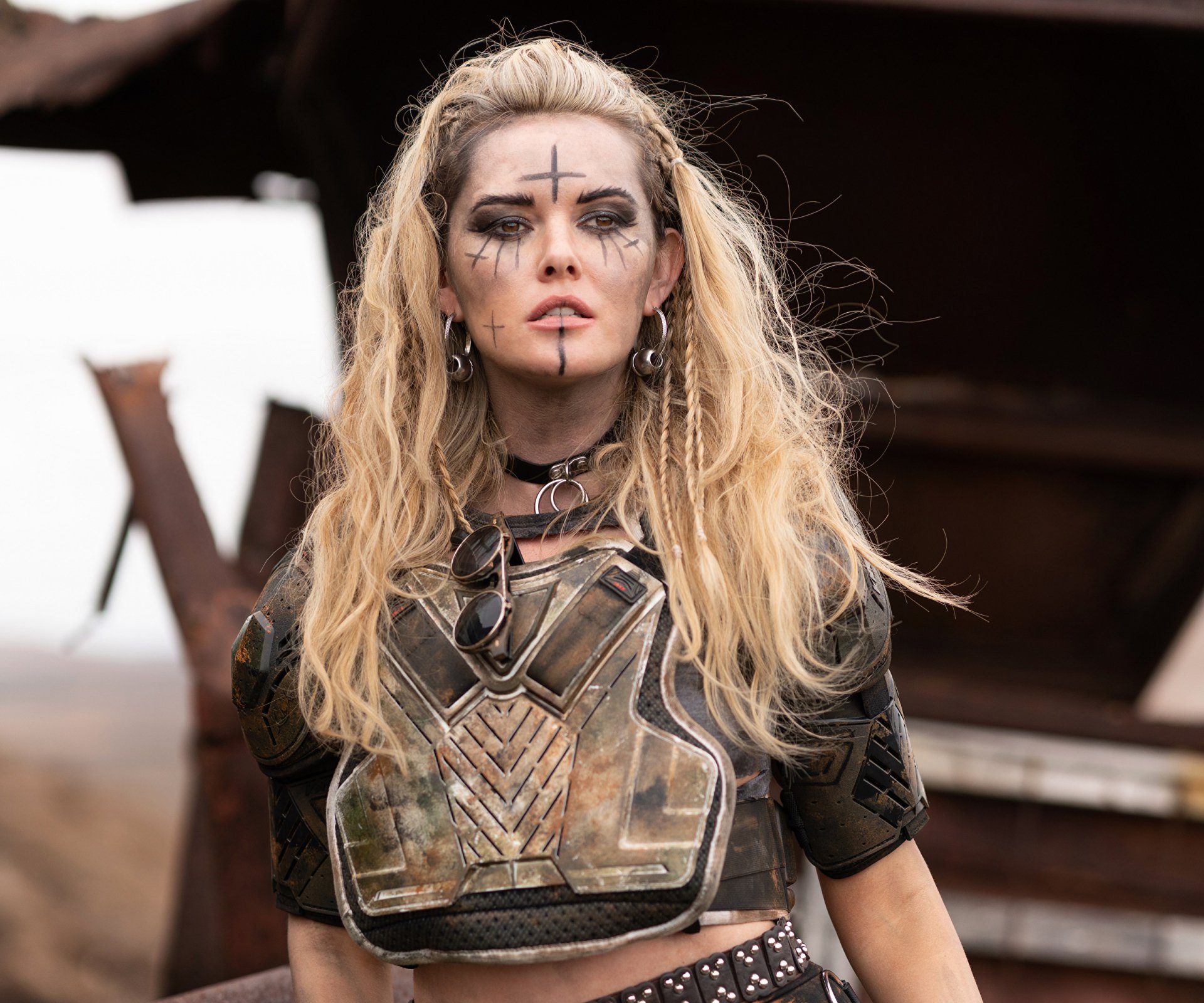 Download Blonde Woman Carla Monaco HD Wallpaper