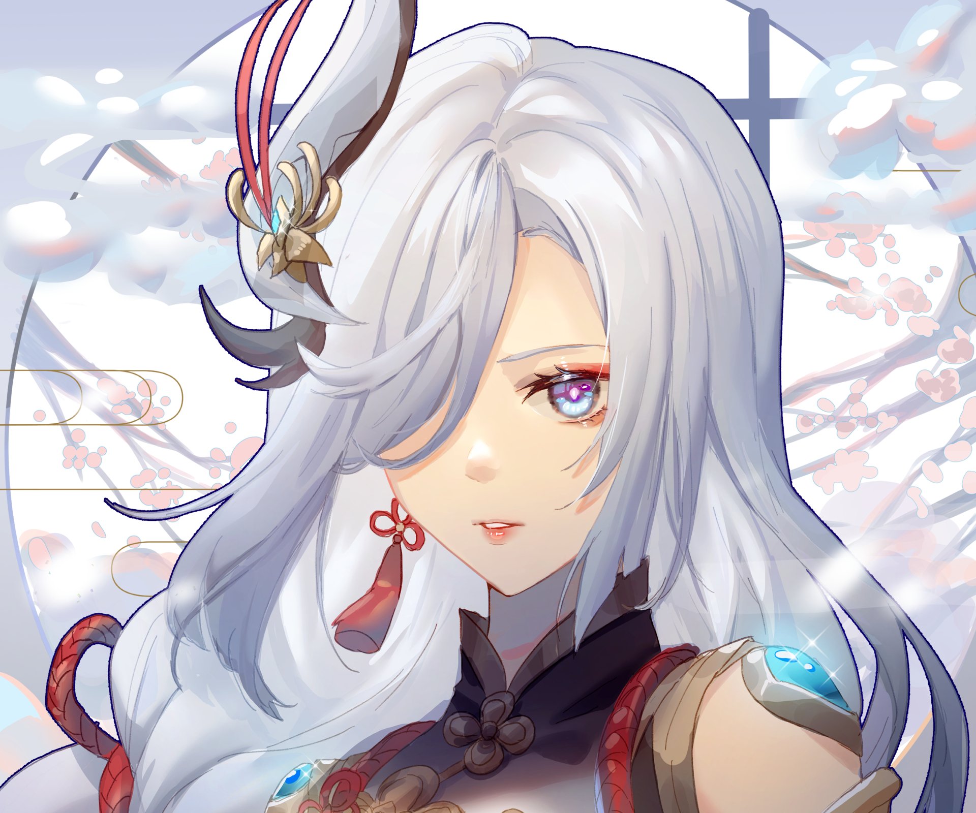 Download Shenhe (Genshin Impact) Video Game Genshin Impact HD Wallpaper