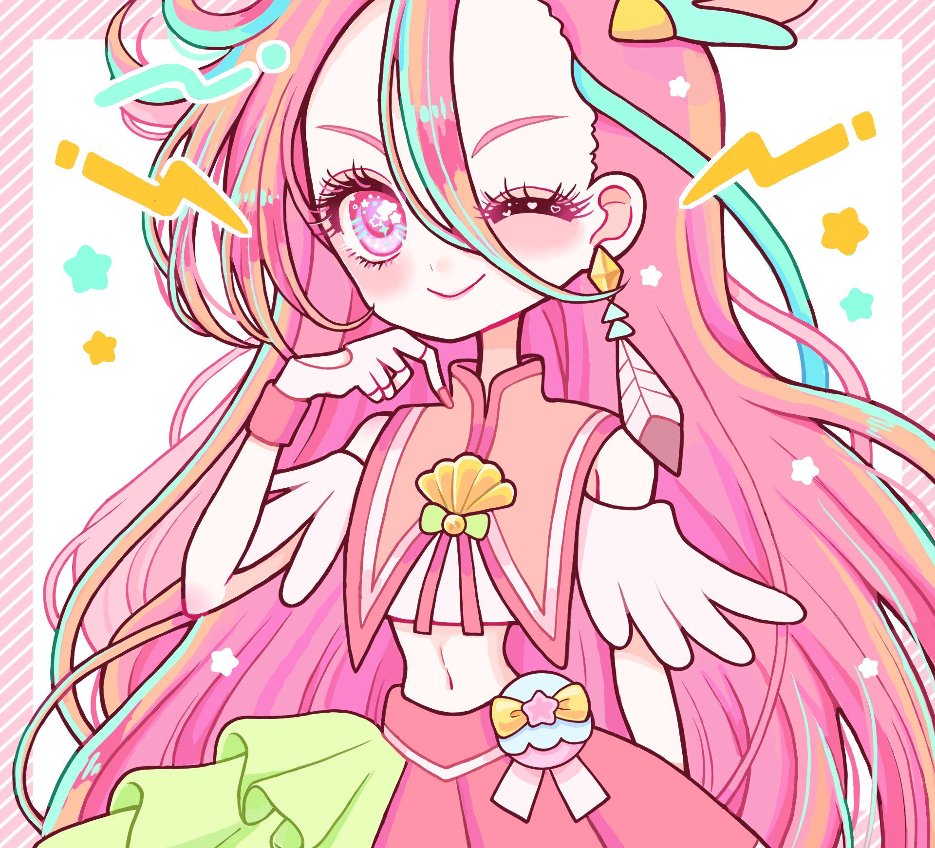 Download Asuka Takizawa Cure Flamingo Anime Tropical-Rouge! Pretty Cure HD Wallpaper