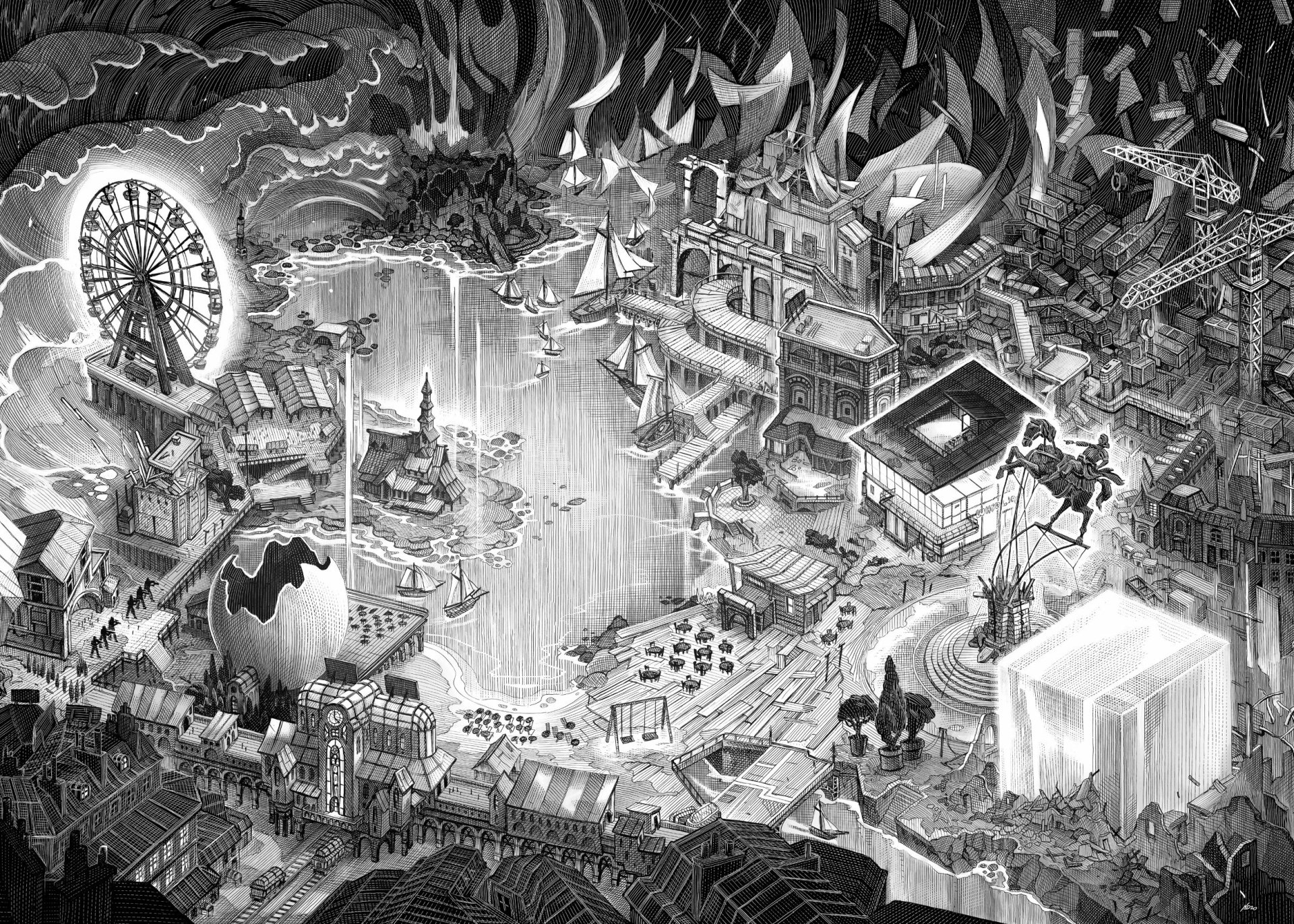 Download Video Game Disco Elysium HD Wallpaper