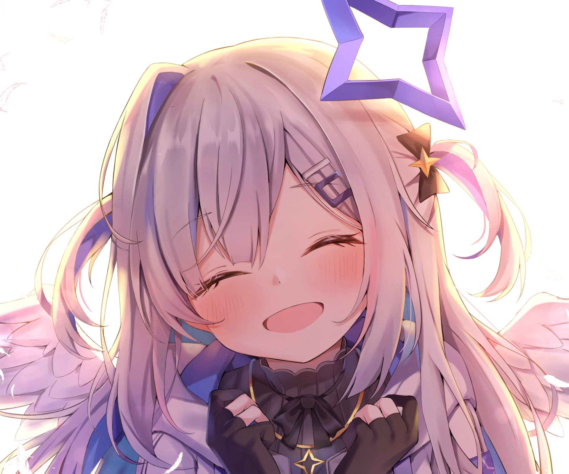 Download Hololive Amane Kanata Anime Virtual Youtuber HD Wallpaper