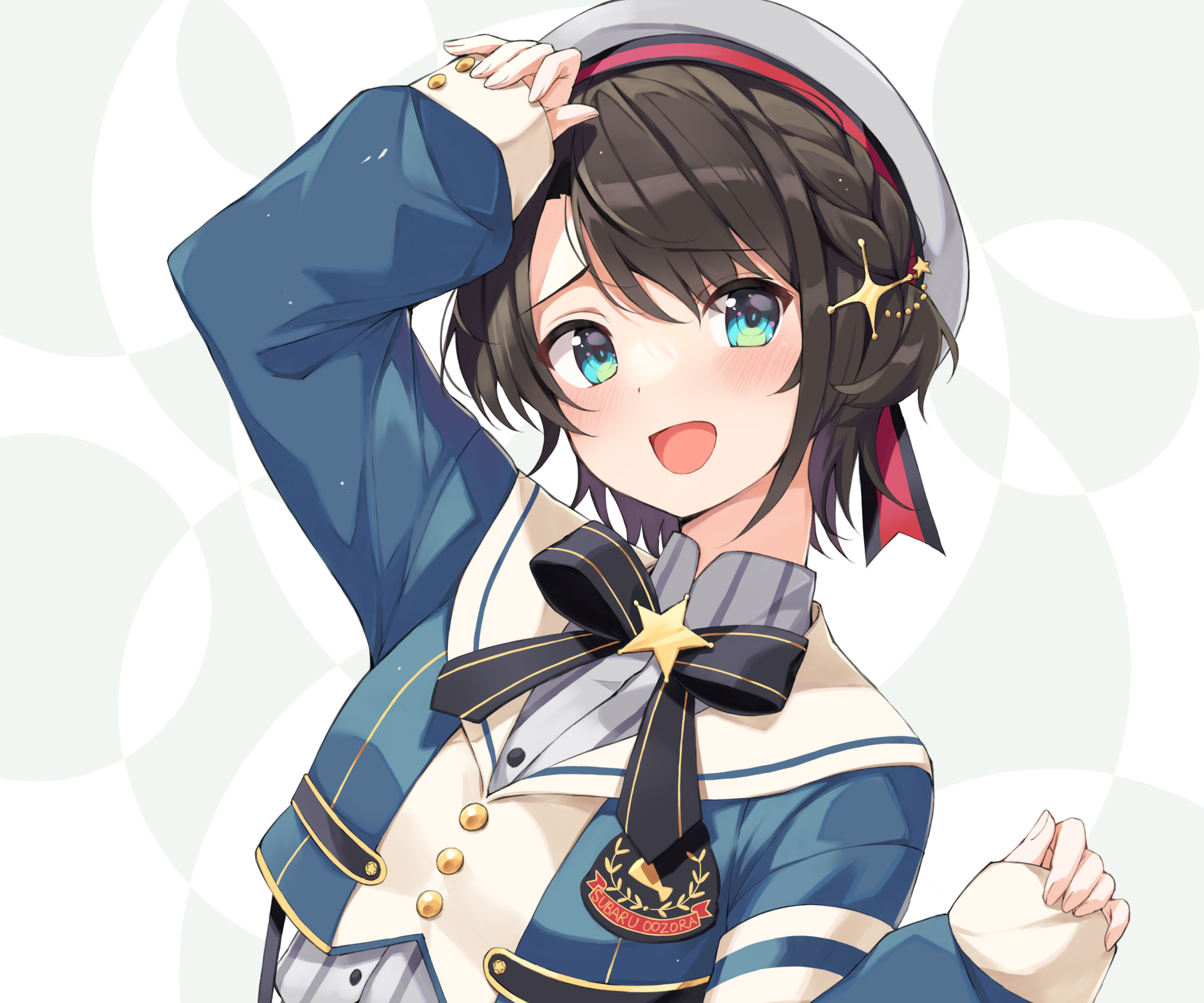 Download Hololive Oozora Subaru Anime Virtual Youtuber HD Wallpaper