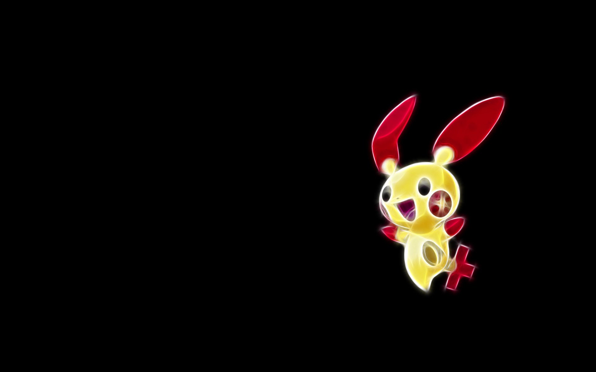Download Electric Pokémon Plusle (Pokémon) Anime Pokemon HD Wallpaper