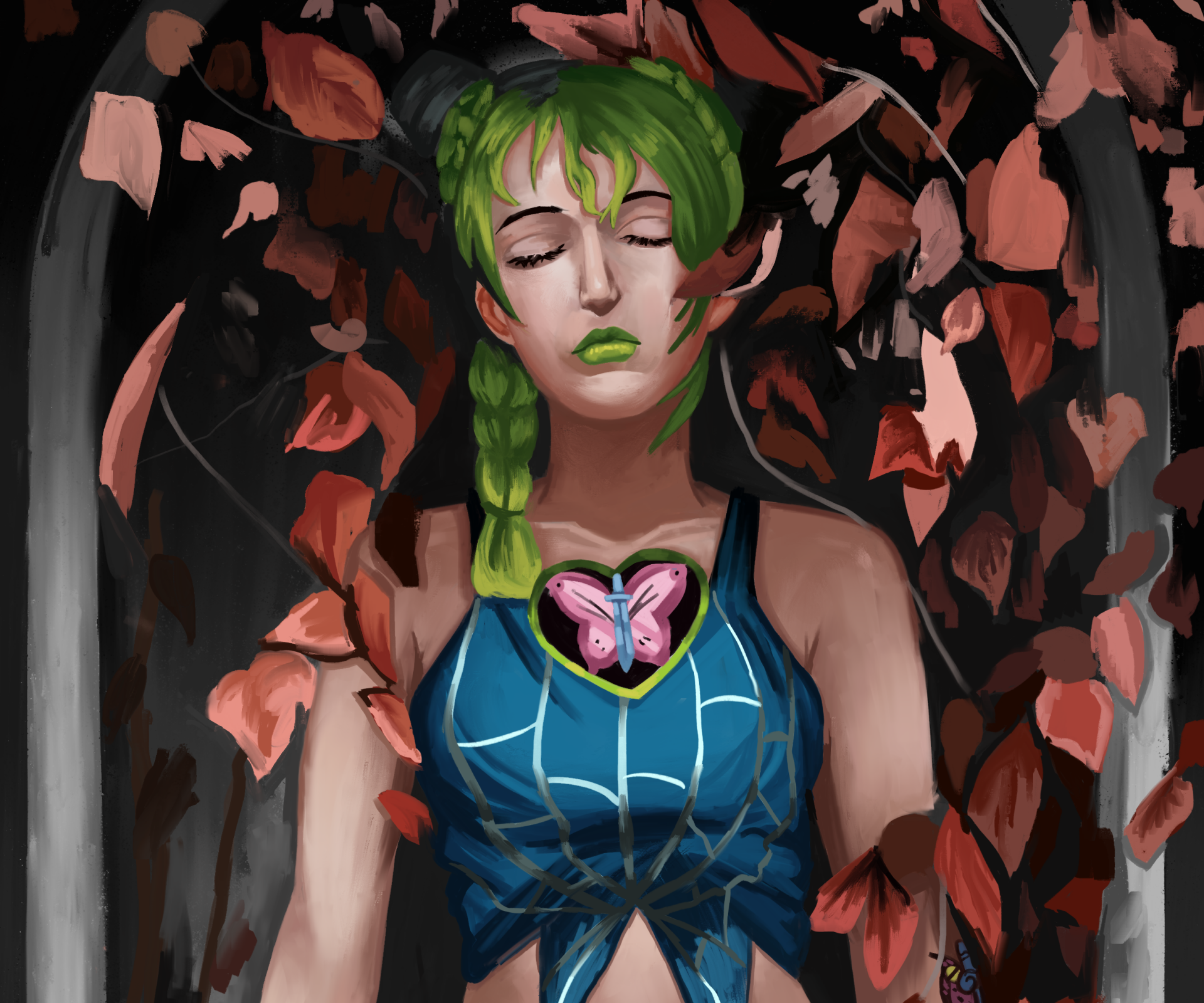 Download Stone Ocean (Jojo's Bizarre Adventure) Jolyne Cujoh Anime Jojo's Bizarre Adventure HD Wallpaper