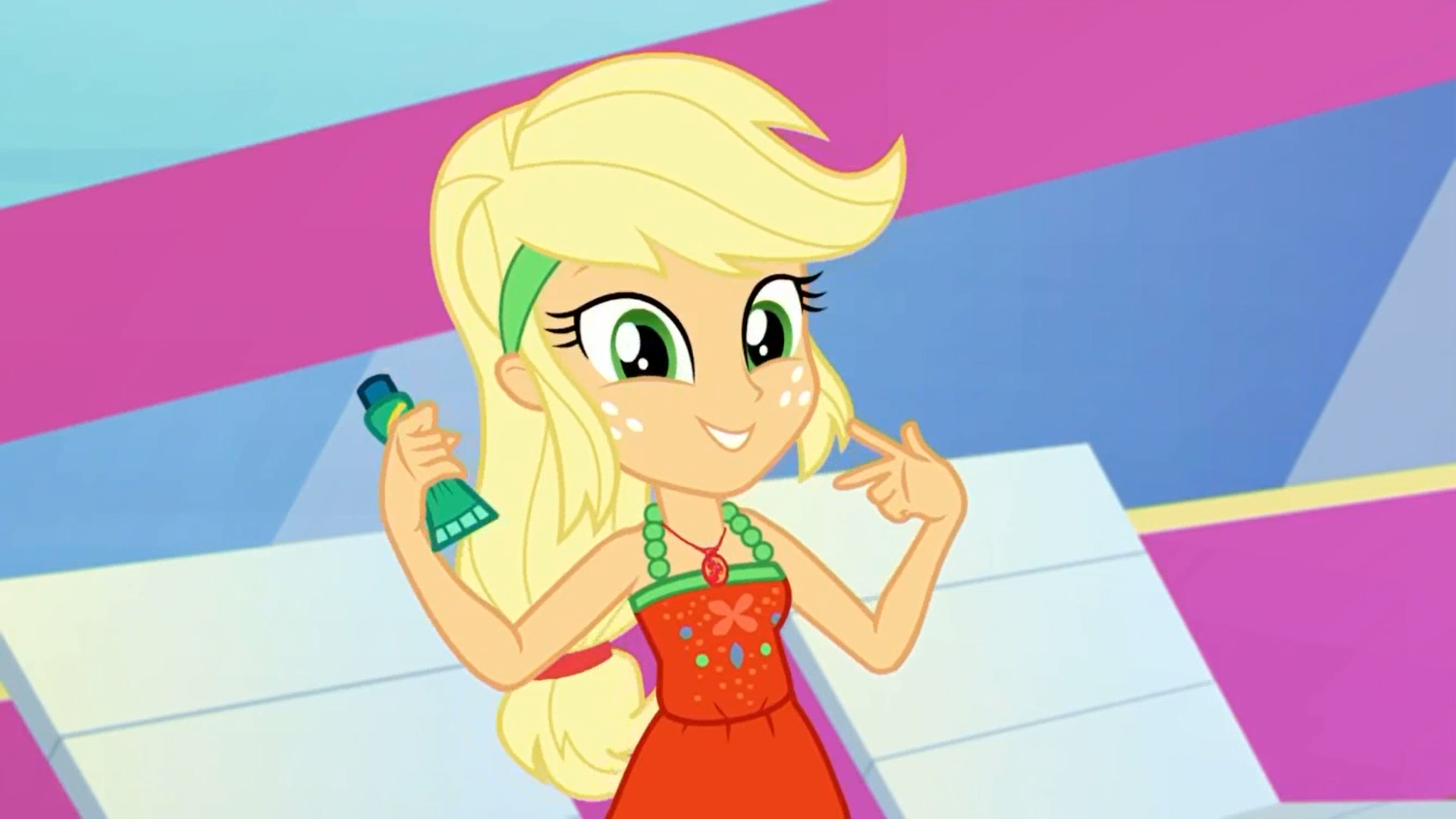 Download Applejack (My Little Pony) TV Show My Little Pony: Equestria Girls HD Wallpaper