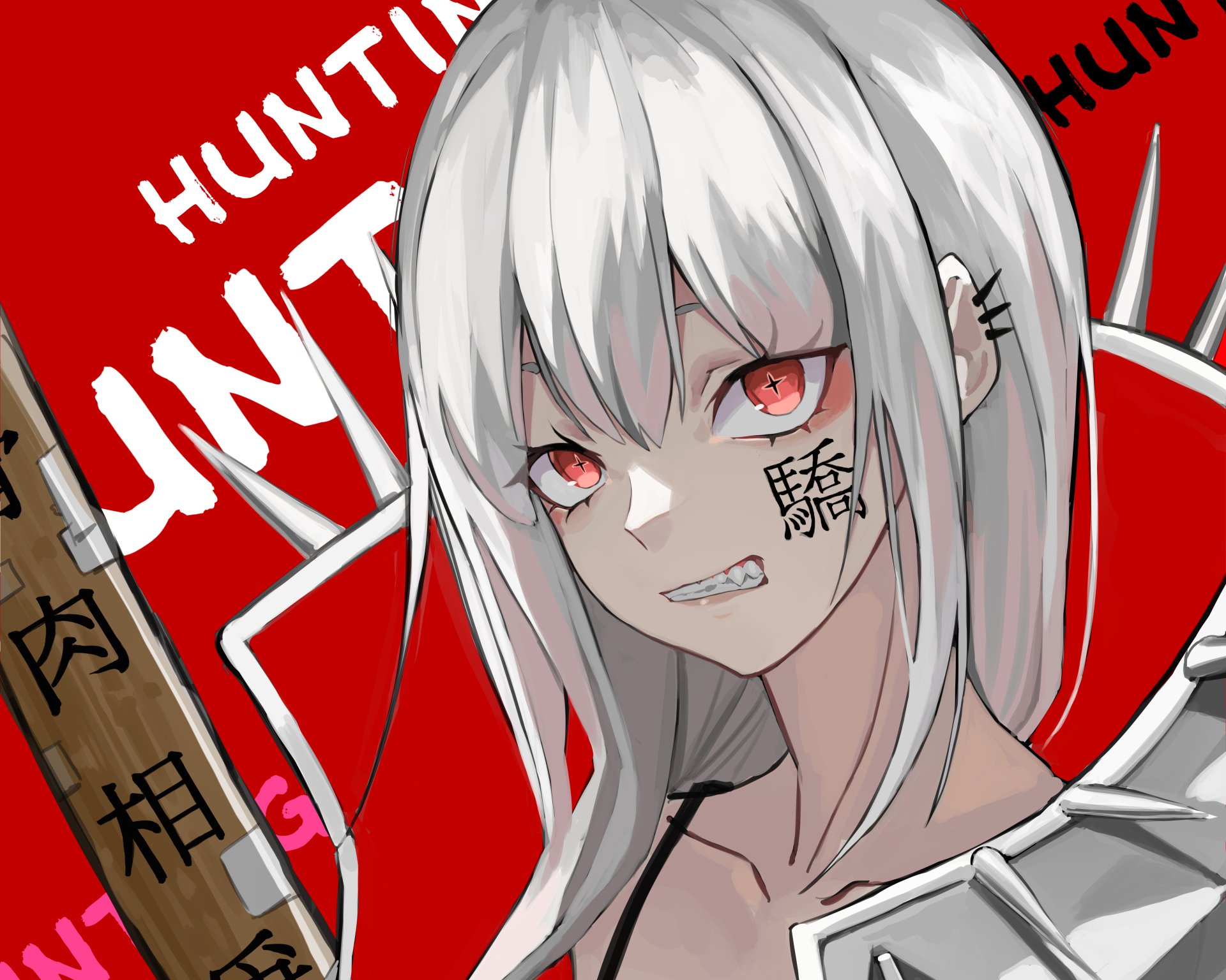 Download Red Eyes Anime Girl Anime Girl 4k Ultra HD Wallpaper