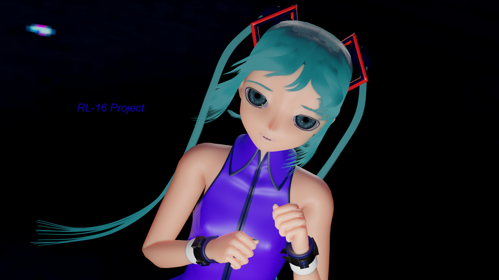 Hatsune Miku Blender Monday by RL-16 Project