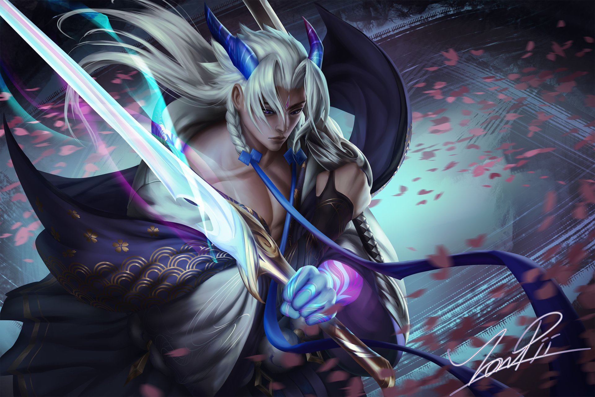 Download Yone (League Of Legends) Video Game League Of Legends HD Wallpaper