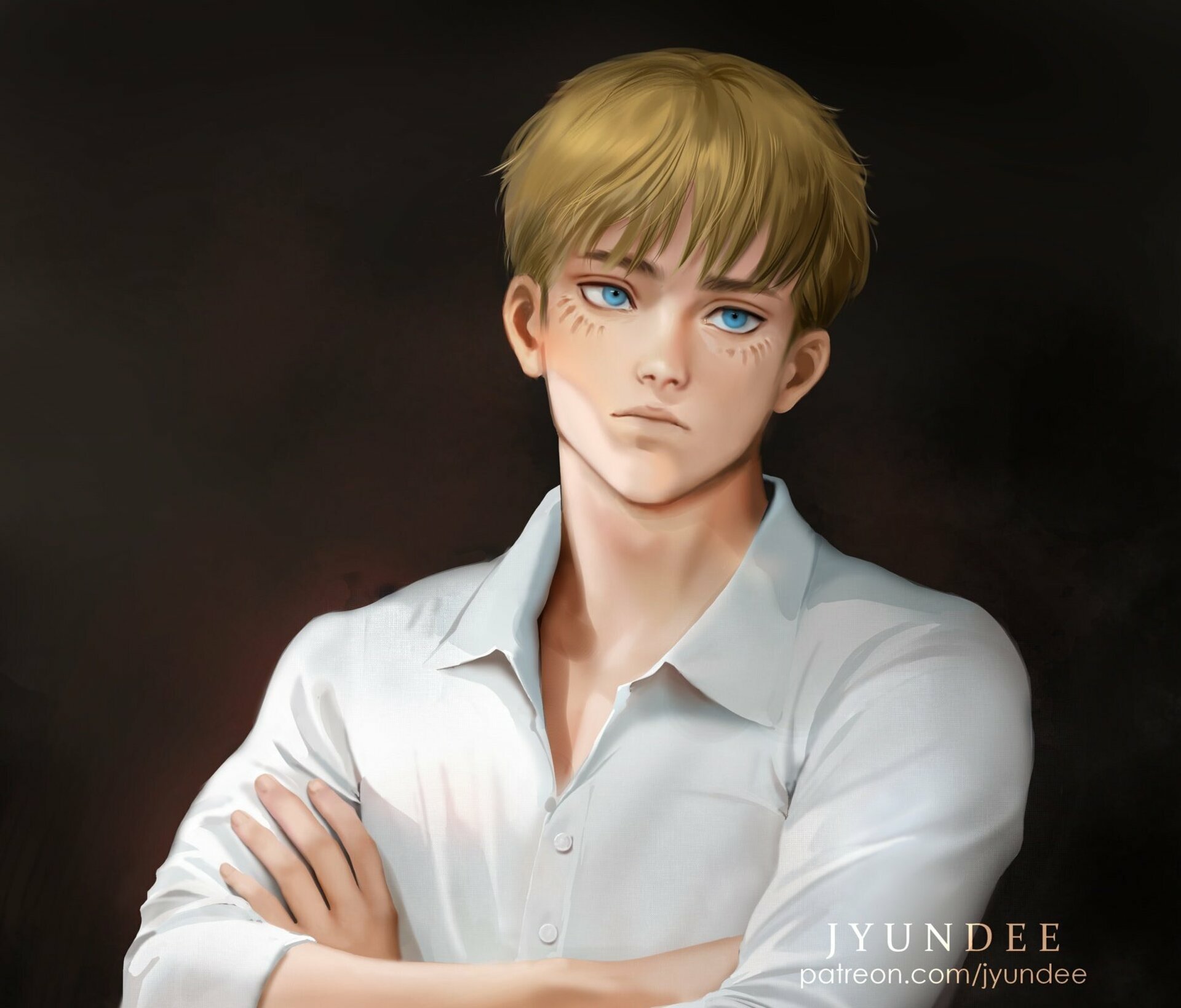 Download Armin Arlert Anime Attack On Titan HD Wallpaper