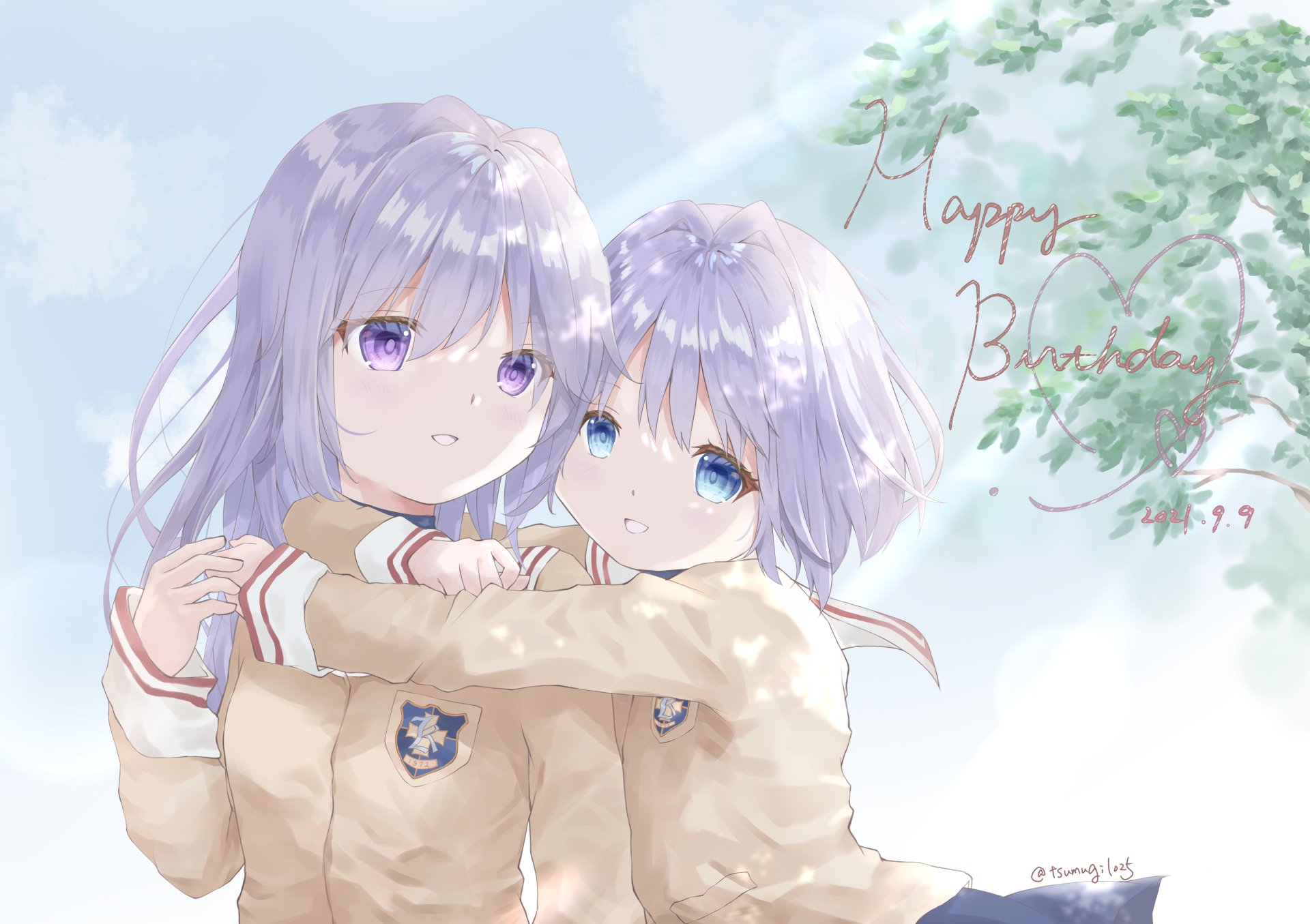 Download Kyou Fujibayashi Ryou Fujibayashi Anime Clannad 4k Ultra HD Wallpaper