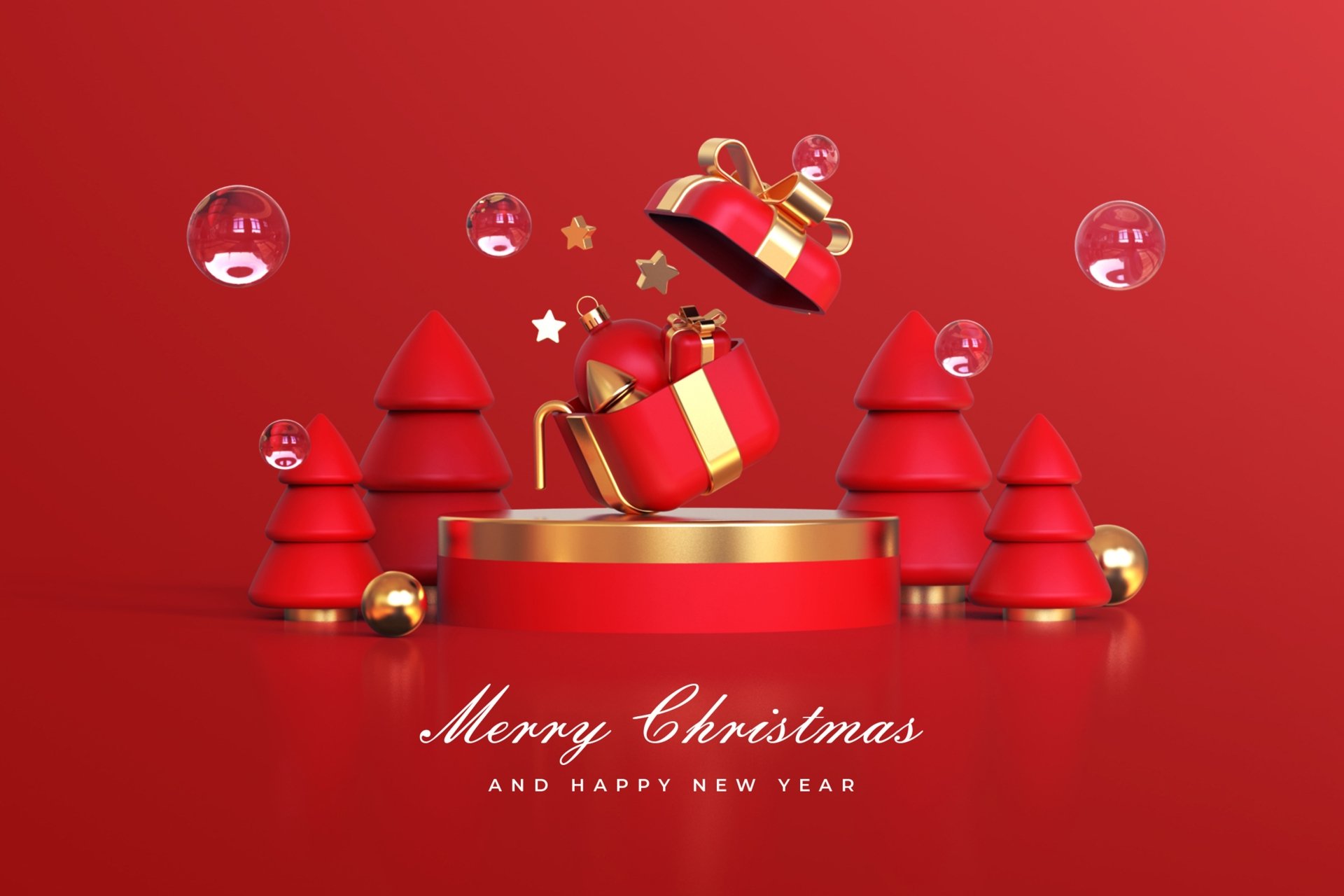 Download Merry Christmas Holiday Christmas HD Wallpaper