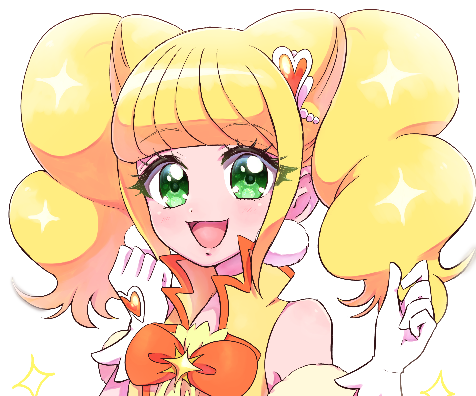 Download Hiramitsu Hinata Cure Sparkle Anime Healin' Good PreCure HD Wallpaper